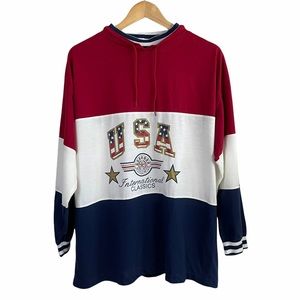 Vintage Jeremy Beau USA V-Neck Shirt